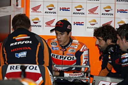 Valencia MotoGP: Marquez edges Lorenzo in first practice