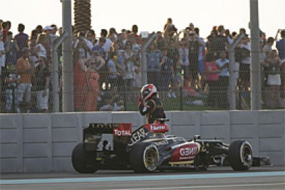 Lotus stands by Raikkonen's grid start decision in Abu Dhabi GP