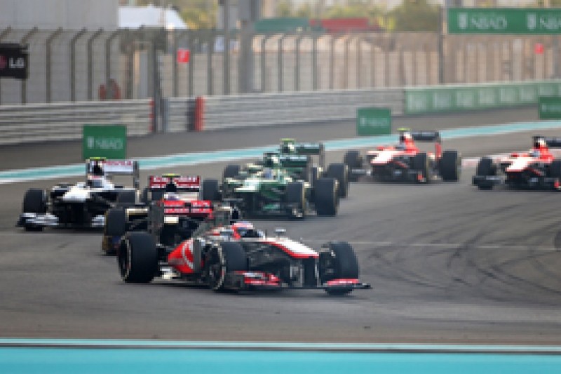 Abu Dhabi GP: Jenson Button accepts blame for Paul di Resta contact