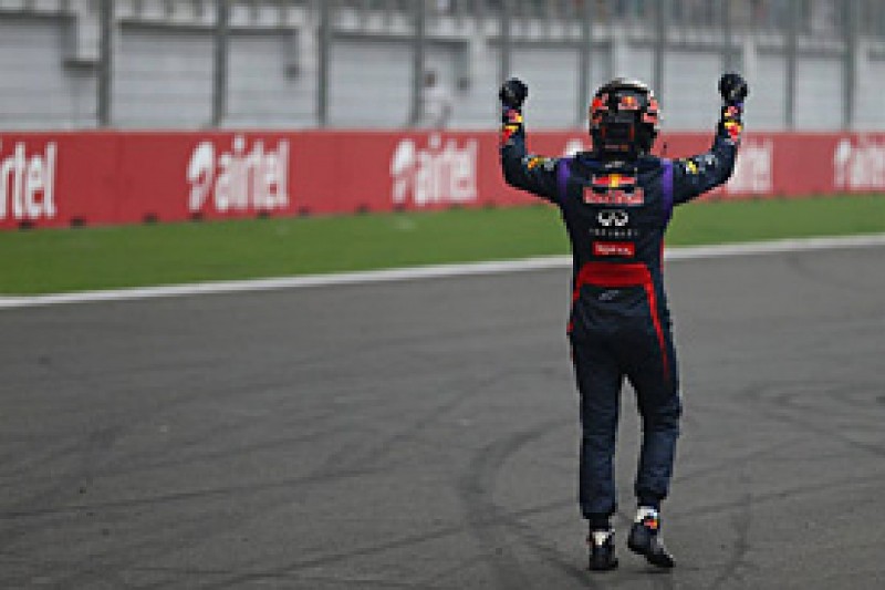 Indian GP: Vettel takes fourth F1 title with crushing win