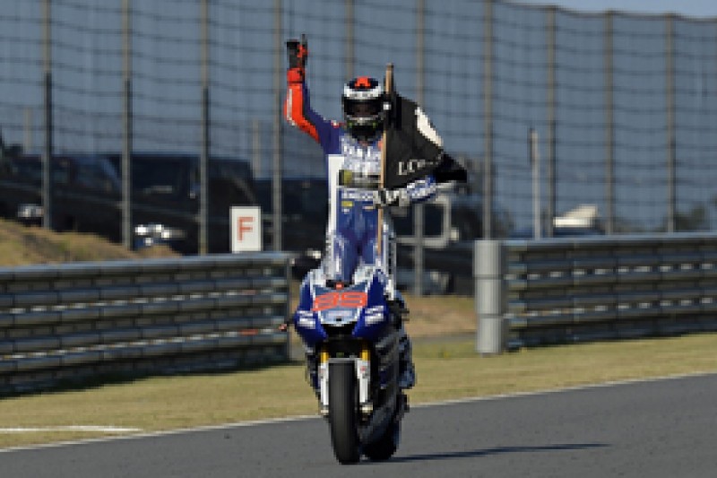 Moto GP Japan: Jorge Lorenzo wins to keep title fight alive
