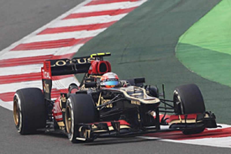 Indian GP: Grosjean caught out by rivals' pace on soft tyres