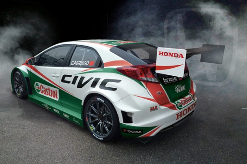 Honda unveils 2014 World Touring Car Championship Civic's livery