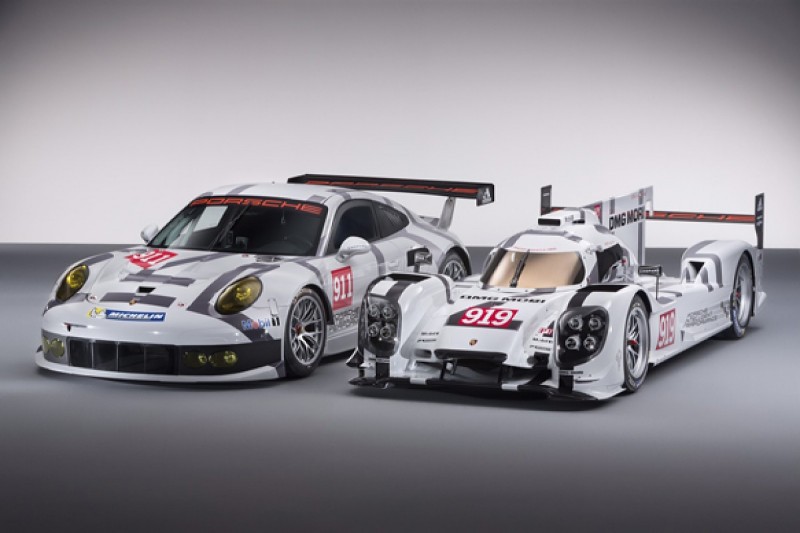 Porsche reveals livery for its 919 Le Mans 24 Hours LMP1 car