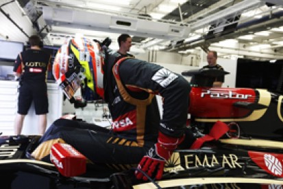 Pastor Maldonado: Lotus must support Renault amid troubled F1 test