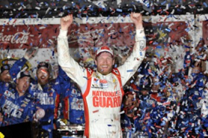 Daytona 500: Dale Earnhardt Jr wins after long rain delay