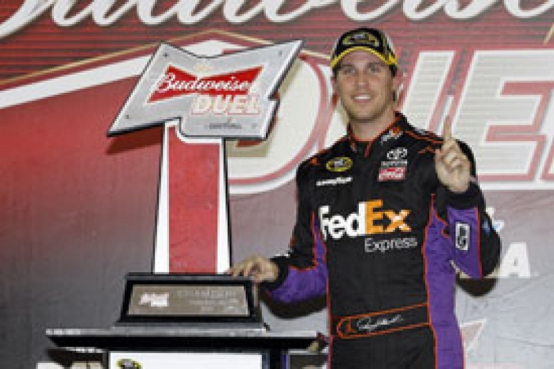Denny Hamlin: water in radio upset Daytona 500 win hopes