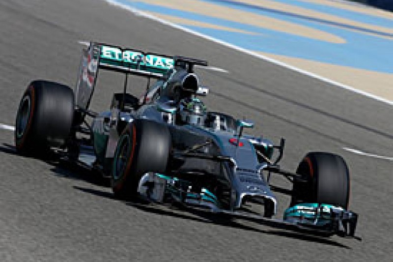 Bahrain F1 2014 test: Rosberg quickest as Mercedes engines dominate