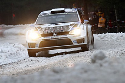 WRC Sweden: Ogier leads from VW team-mate Mikkelsen