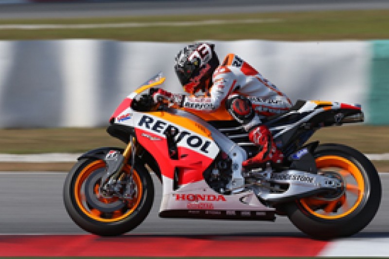 Marc Marquez tops first day of 2014 MotoGP testing at Sepang