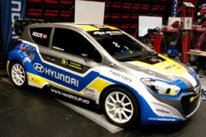 Frode Holte unveils Hyundai i20 for World Rallycross