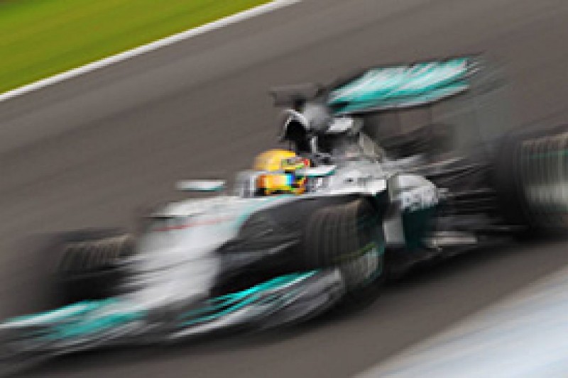 Lewis Hamilton hails 'fantastic' test for Mercedes F1 team