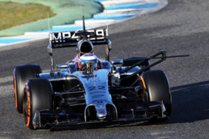 Jerez F1 test: Jenson Button and McLaren lead early on day three
