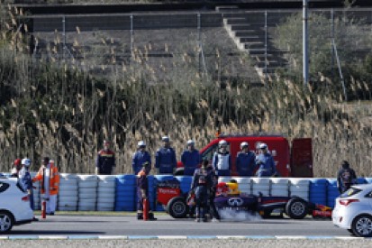Red Bull curtails its Formula 1 test day at Jerez again