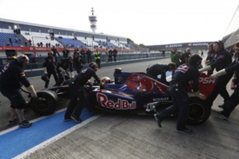 Day two of 2014 Formula 1 testing will set panic level - Toro Rosso