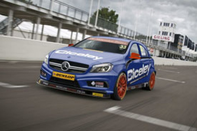 BTCC Mercedes set to hit track next month