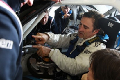 Alex Zanardi satisfied with adapted BMW GT car after comeback test
