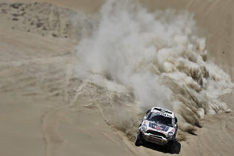 Dakar: Nasser Al-Attiyah wins stage 10 as Carlos Sainz crashes out