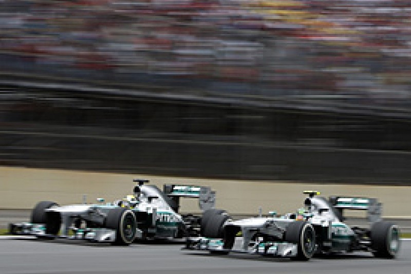 Mercedes admits pressure to deliver an F1 championship assault