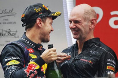 Sebastian Vettel 2013 F1 clean sweep never likely - Adrian Newey
