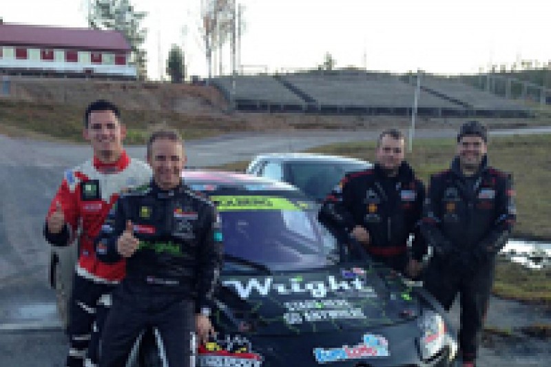 Petter Solberg signs Alexander Hvaal for 2014 World Rallycross