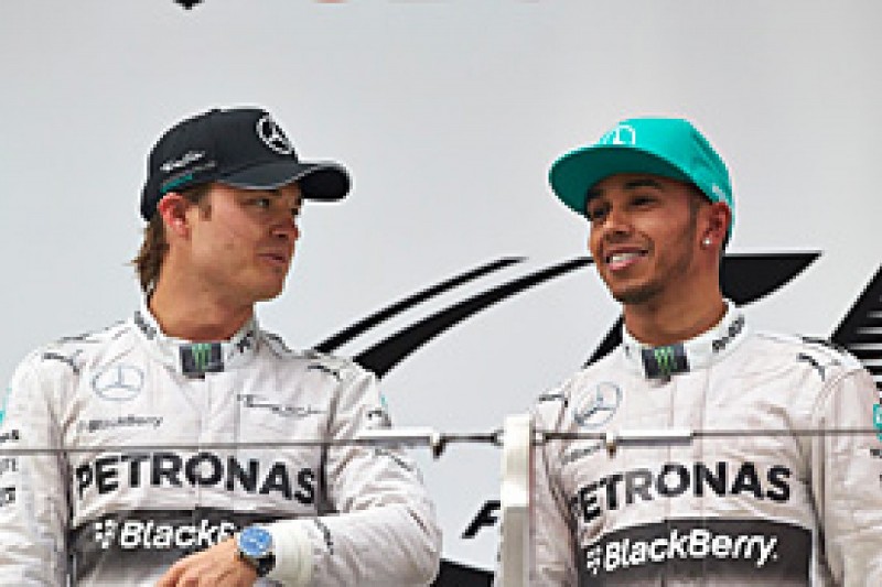 Hamilton: I don't want more close Rosberg battles during F1 2014