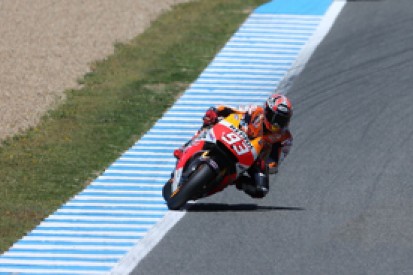 Jerez MotoGP: Marc Marquez quickest in second practice