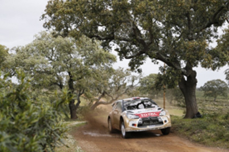 Mads Ostberg trying to copy Sebastien Loeb's driving style