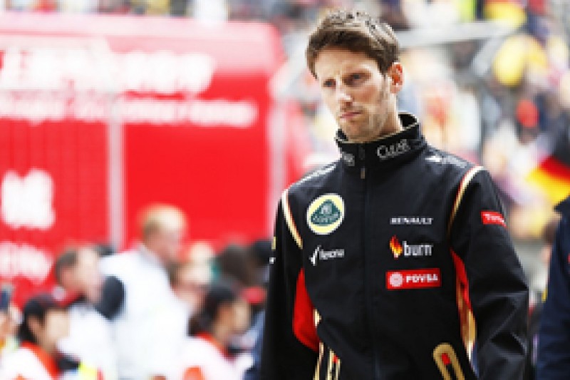Romain Grosjean glad he stayed quiet over Lotus F1 team pay issues