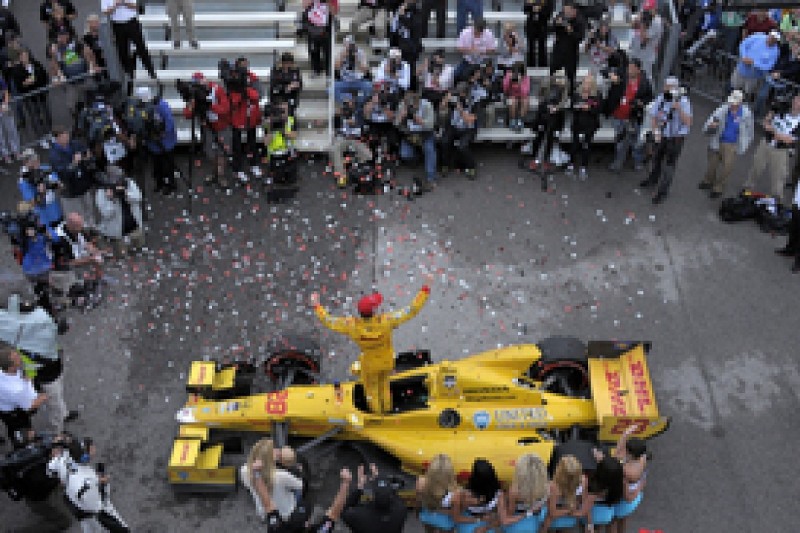 Barber IndyCar: Ryan Hunter-Reay wins delayed race