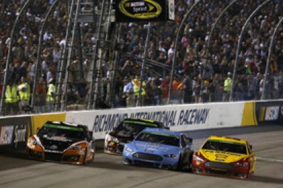 Richmond NASCAR: Joey Logano grabs win in thrilling late battle