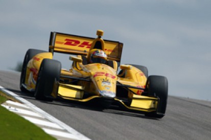 Barber IndyCar: Ryan Hunter-Reay stays on top in practice two