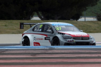Paul Ricard WTCC: Jose Maria Lopez sets test pace for Citroen