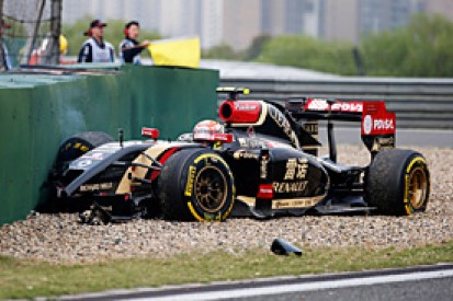 Chinese GP: Maldonado takes full blame for practice crash
