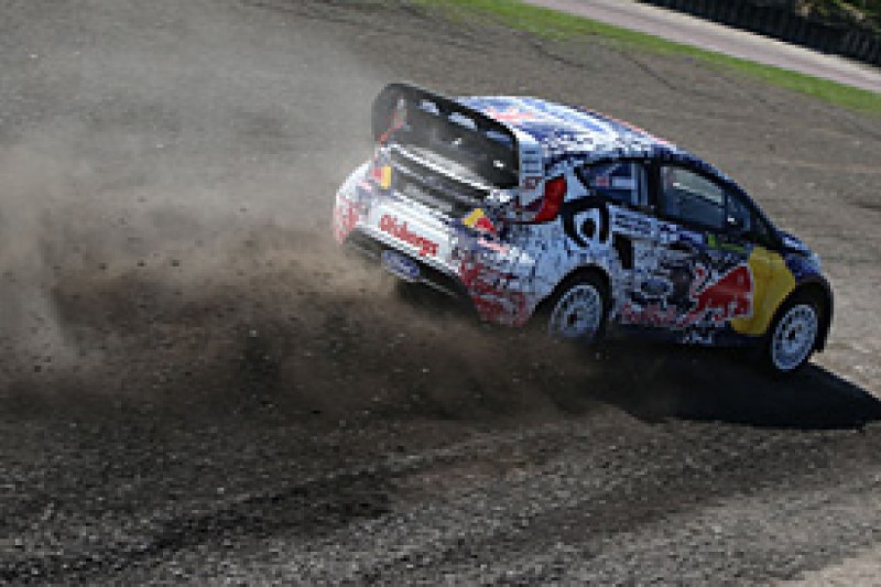 BTCC champion Andrew Jordan tests rallycross Fiesta at Lydden