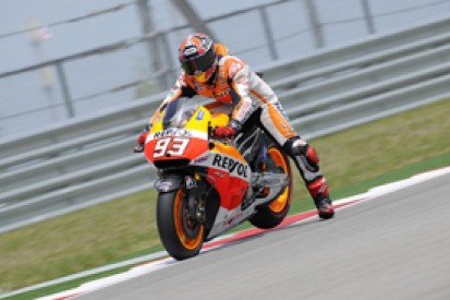 Austin MotoGP: Marc Marquez storms to pole in all-Honda front row