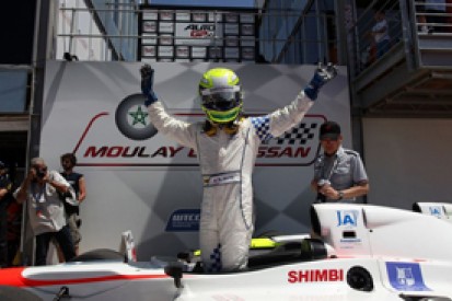 Kimiya Sato wins opening race of 2014 Auto GP season in Marrakech