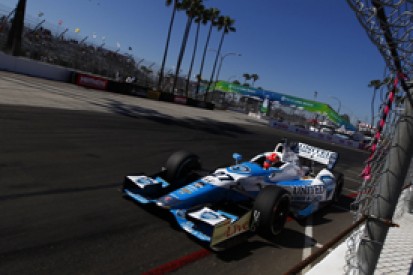 Long Beach IndyCar: James Hinchcliffe tops first practice session