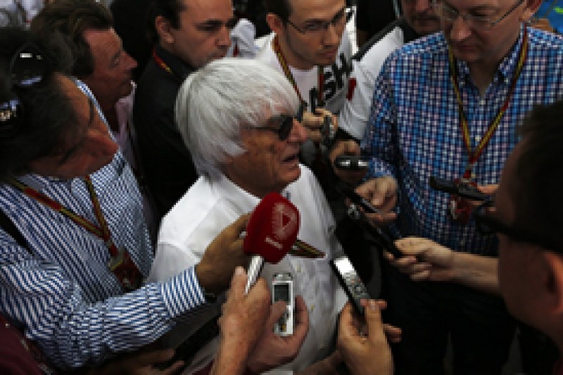 Bernie Ecclestone says 2014 Formula 1 is 'unacceptable' to fans