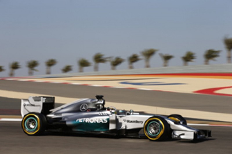 Bahrain GP: Lewis Hamilton completes practice sweep for Mercedes