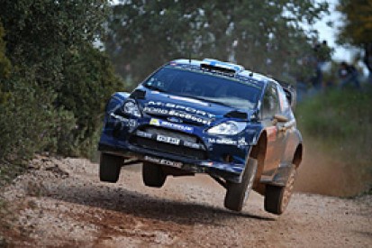 WRC Portugal: Mikko Hirvonen moves into the lead ahead of Ogier