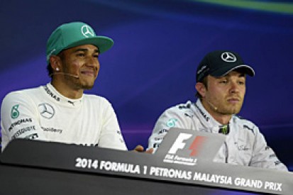 Hamilton thinks F1 title fight won't affect Rosberg relations