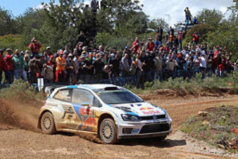 WRC Portugal: Sebastien Ogier holds narrow lead