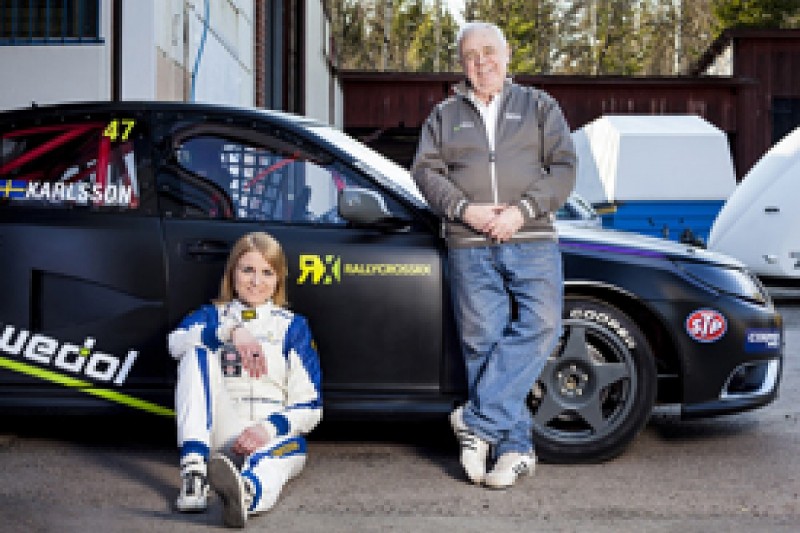 Ramona Karlsson becomes first female World Rallycross driver