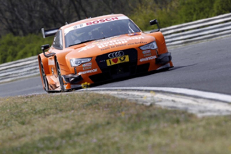 Hungary DTM test: Rookie Nico Muller leads day two for Audi