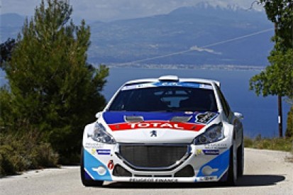 Acropolis ERC: Breen dominates day one with new Peugeot 208