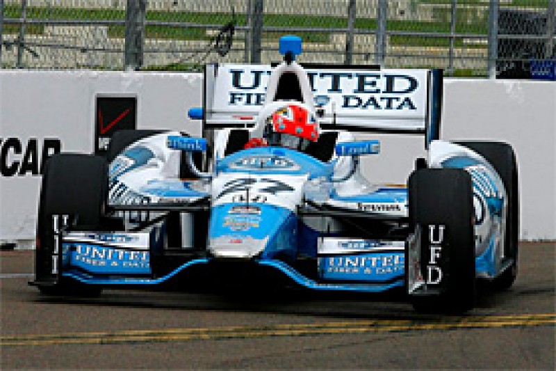 St Petersburg IndyCar: James Hinchcliffe tops first practice of '14