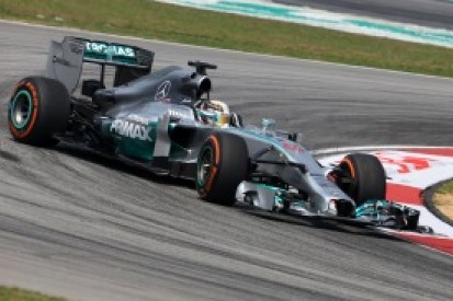 Malaysian GP: Lewis Hamilton fastest for Mercedes in practice one