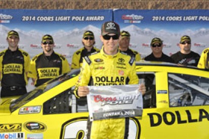 California NASCAR: Kenseth beats Keselowski to Fontana pole