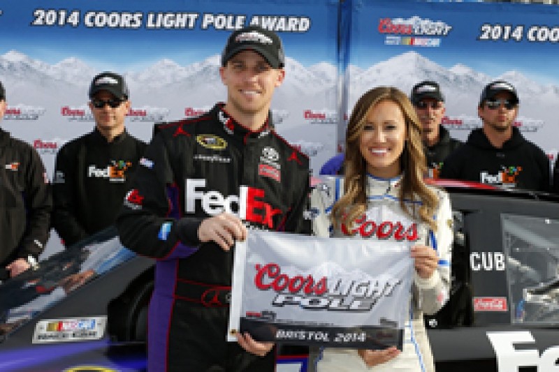 Bristol NASCAR: Denny Hamlin and Joe Gibbs halt Penske pole run